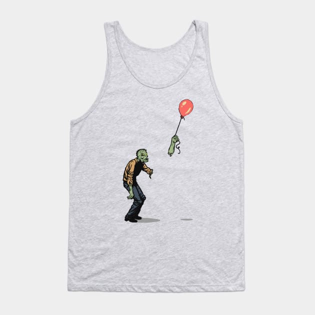 Zombie Tank Top by DrTigrou